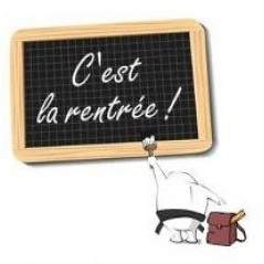 Reprise des cours mercredi 9 septembre 2026